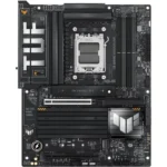 ASUS TUF Gaming X870-PLUS WiFi AM5 ATX Motherboard, 16+2+1, 80A SPS Power Stages, DDR5, PCIe 5.0 Ready, Four M.2 Slots, Wi-Fi 7, 2.5Gb LAN, HDMI, USB4 40Gbps, SATA 6 Gbps, USB 20Gbps Type-C - Image 2