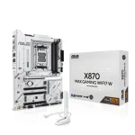 ASUS X870 MAX GAMING WIFI7 White DDR5 AM5 ATX Motherboard Supports AMD Ryzen 7000/8000/9000 Series Processors