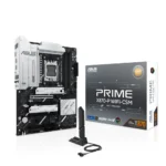 ASUS PRIME X870-P WIFI-CSM ATX DDR5 Motherboard, Ryzen 9000, 8000 & 7000 Series Processors Ready, 3X PCIe 4.0 x16 Slots, Wi-Fi 7, AI Solutions, USB 40Gbps Type-C, PCIe 5.0 Slots, EZ PC DIY, Aura Sync
