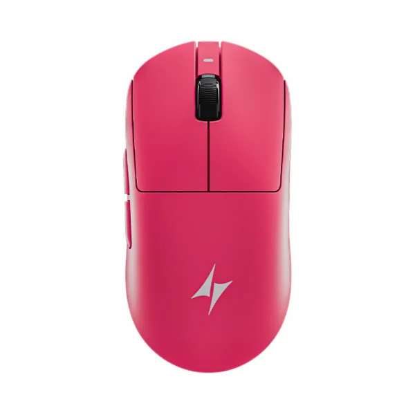 ATK Dragonfly A9 Pro Lightweight 8K Wireless Mouse, 53g, Pixart PAW3395, 30000 DPI, 1000Hz/8000Hz Polling Rate, 150h Battery Life, Wired/2.4G/BT - Pink