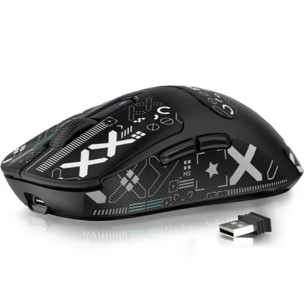 ATTACK SHARK X3 Wireless Gaming Mouse PAW3395 Superlight - Black