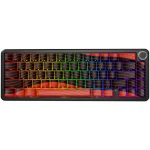 ATTACK SHARK X65PRO HE 60% Wireless Gaming Keyboard Magnetic Switch Rapid Trigger - Red Contours