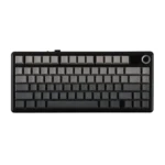 AULA F75 MAX Wireless Mechanical Keyboard, TFT Screen and Knob, 75% Gasket Hot Swappable Custom Keyboard - Black - LEOBOG Reaper Switch - Image 2