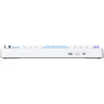 AULA F75 MAX Wireless Mechanical Keyboard, TFT Screen and Knob, 75% Gasket Hot Swappable Custom Keyboard - White Blue - LEOBOG Reaper Switch - Image 4