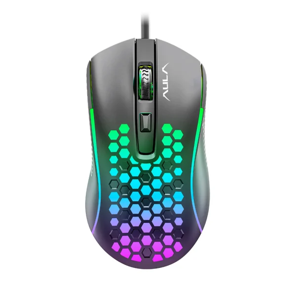 AULA S11 4 Keys Wired Gaming Mouse - Black