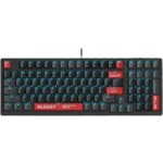 Bloody AT98 ALPHA OPTICAL Mechanical Gaming Keyboard - Red Switches - Black
