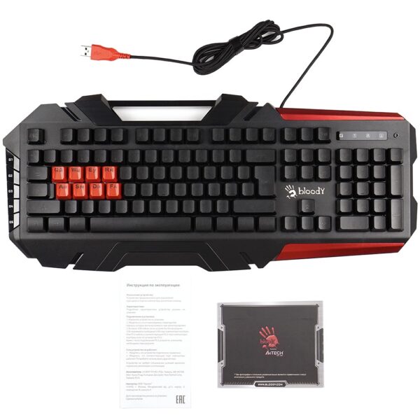 Bloody B359OR – 8 Light Strike Mechanical Gaming Keyboard