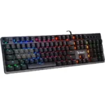 Bloody B500N Mecha-Like Gaming Keyboard - Black - Image 2