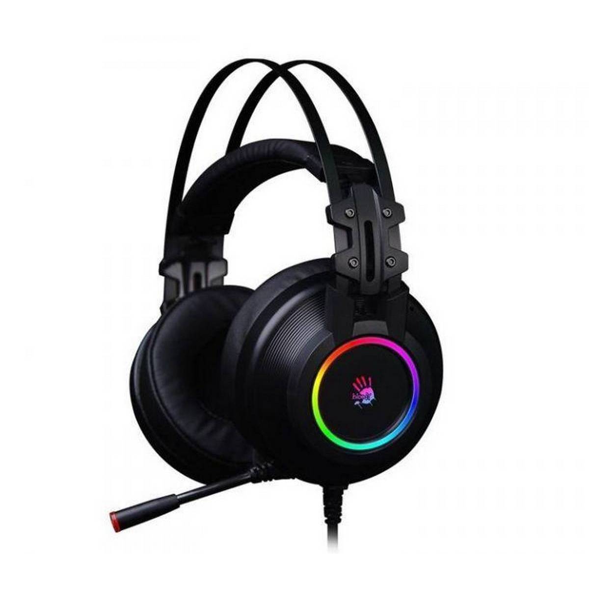 bloody-g528c-techarc.jpg Bloody G528C Virtual 7.1 Surround Sound RGB Gaming Headphone - Image 1