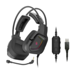 Bloody G575 Pro Dual Mode RGB Gaming Headset - 7.1 Virtual Sound - Gun Grey
