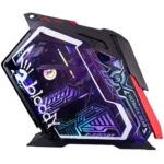 Bloody GH-30 ROGUE Mid Tower Gaming Case - 5 RGB Fans Pre-Installed - Black/Red - Image 3