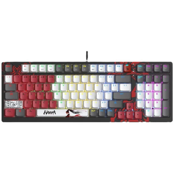 Bloody S98 Naraka Mechanical Gaming Keyboard - Red Switches