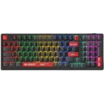 Bloody WS98 DUAL-CORE Wireless Mechanical Gaming Keyboard - Red Switches - Bloody Red