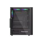 Boost Peacock Mid-Tower ATX Case - Black - Image 4