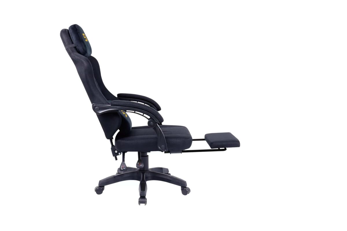 Boost Surge Pro Gaming Chair with Footrest - Black - Image 2