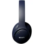 Boost Sync Wireless Headset, Type C, Up to 70 Hours Play Time, IPX4, BT 5.4, 40mm Neodymium, AUX Cable, Midnight Blue - Image 2