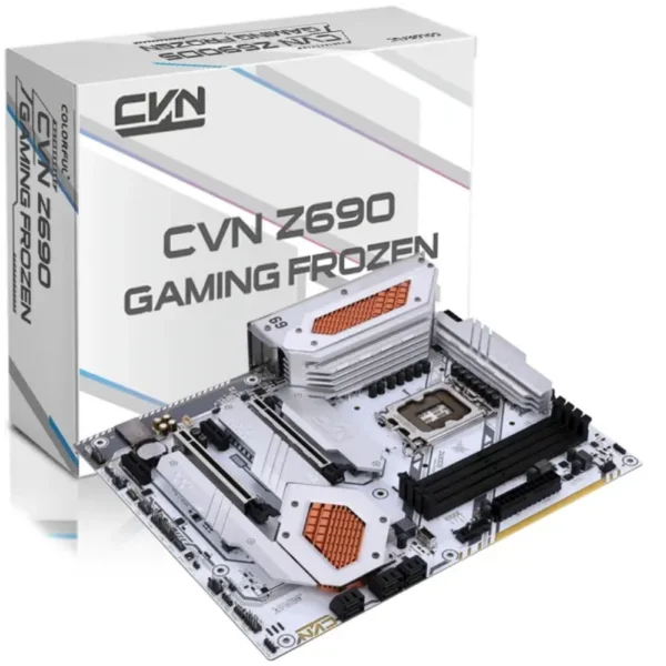 Colorful CVN Z690M Gaming Frozen V20 WiFi DDR4 LGA1700 microATX Motherboard