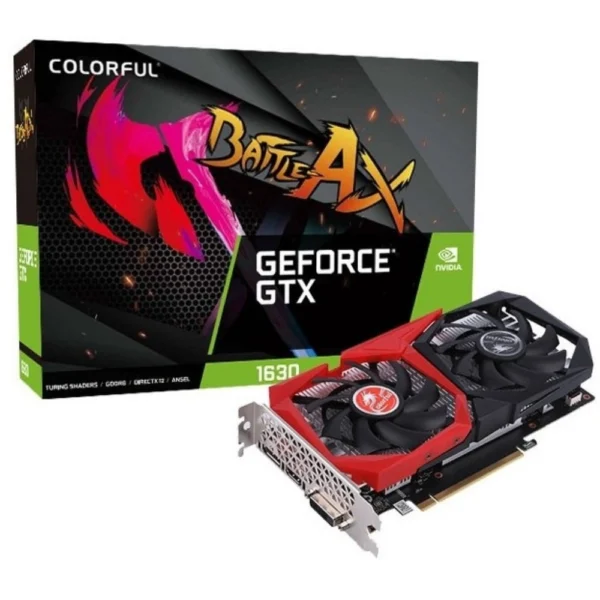 Colorful BATTLE-AX GeForce GTX 1630 NB 4GD6-V Graphics Card