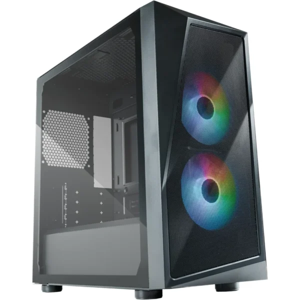 Cooler Master CMP 320 ARGB M-ATX Mini-Tower Case, Black