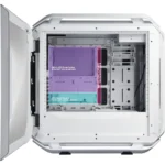 Cooler Master Cosmos C700M White E-ATX Full-Tower, Curved Tempered Glass Panel, iser Cable PCIe 4.0, Flexible Interior, Diverse Liquid Cooling Layout, Type-C, Customizable ARGB - Image 3