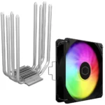 Cooler Master Hyper 212 Spectrum V3 RR-S4NA-17PA-R1 CPU Air Cooler, ARGB Sync, 120mm PWM Fan, 4 Copper Direct Contact Heat Pipes, 152mm Tall, AMD Ryzen AM5/AM4, Intel LGA1700/1200 - Image 5