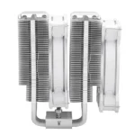 Cooler Master Hyper 622 Halo White RR-D6WW-20PA-R1 Dual Tower CPU Air Cooler, Halo² Fan, Dual Loop ARGB, Aluminum Top Cover, 6 Heat Pipes,154mm Tall, AMD Ryzen AM5/AM4, Intel LGA1700/1200 - Image 4