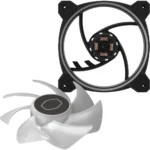 Cooler Master MasterFan MF120 Halo² Fan, Duo-Ring ARGB Gen 2 LED Rings, 120mm 2050rpm Dynamic PWM, Enlarged Fan Blades, Hybrid Frame for PC Case, Liquid and Air Cooler - Image 4