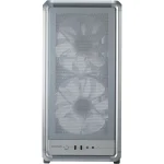 Cooler Master MasterFrame 500 Mesh ARGB EATX Mid Tower Case, Pre-installed 2x 200mm SickleFlow/1x 120mm ARGB Fans - Silver - Image 2