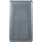 Cooler Master MasterFrame 500 Mesh ARGB EATX Mid Tower Case, Pre-installed 2x 200mm SickleFlow/1x 120mm ARGB Fans - Silver - Image 3