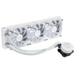 Cooler Master MasterLiquid 360L Core White MLW-D36M-A18PZ-RW, 360mm Close-Loop AIO Liquid Cooler, ARGB Sync, Gen S Coldplate Pump, 120mm PWM, CryoFuze 14W/Mk, AMD Ryzen AM5/AM4, Intel LGA1700/1200 - Image 3