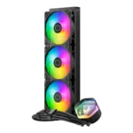 Cooler Master MasterLiquid 360 Atmos ARGB MLX-D36M-A25PZ-R1 Close-Loop AIO Liquid Cooler, Customize Pump, Sickleflow Edge PWM Fans, 360mm Radiator, CryoFuze, AMD Ryzen AM5/AM4, Intel LGA1700/1200 - Image 2