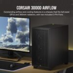 Corsair 3000D Airflow Mid-Tower PC Case – 2x Fans - Image 2