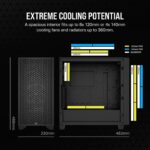 Corsair 3000D Airflow Mid-Tower PC Case – 2x Fans - Image 4