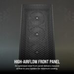 Corsair 3000D Airflow Mid-Tower PC Case – 2x Fans - Image 5