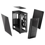 CORSAIR 480T Airflow Tempered Glass Mid-Tower Case – Black - Image 10