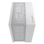 CORSAIR 6500D AIRFLOW Mid-Tower ATX Dual Chamber PC Case – Tempered Glass – White - Image 3