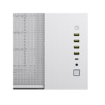 CORSAIR 6500X Mid-Tower Dual Chamber PC Case – White - Image 2