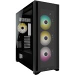 CORSAIR iCUE 7000X RGB Full-Tower ATX PC Case - Black