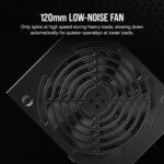 Corsair CX Series CX550 - 550 Watt 80 PLUS Bronze ATX Power Supply - Image 3