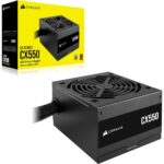 Corsair CX Series CX550 - 550 Watt 80 PLUS Bronze ATX Power Supply - Image 6