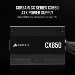 Corsair CX Series CX650 - 650 Watt 80 PLUS Bronze ATX Power Supply - Image 2