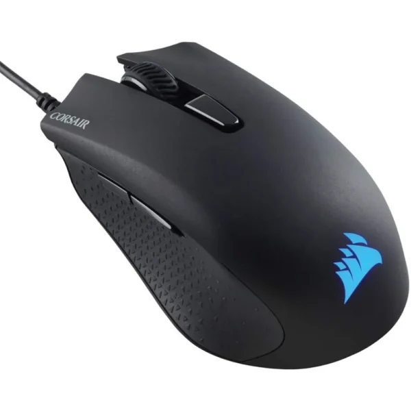 CORSAIR Harpoon RGB Pro Backlit RGB LED FPS/MOBA Optical Gaming Mouse, 12000 DPI, Black