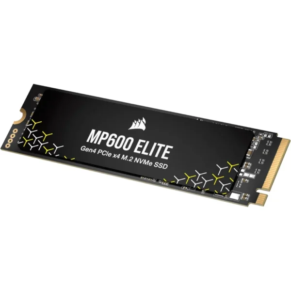 Corsair MP600 Elite 1TB M.2 PCIe Gen4 x4 NVMe SSD – M.2 2280 – Up to 7,000MB/sec Sequential Read – High-Density 3D TLC NAND – Black