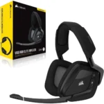 CORSAIR CA-9011201-AP VOID ELITE RGB Wireless Premium Gaming Headset, 7.1 Surround Sound, Low Latency 2.4 GHz Wireless, 40ft Wireless Range, Customizable RGB Lighting, Durable Aluminum with PC, PS4 Compatibility - Carbon - Image 4