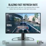 CORSAIR XENEON 32UHD144 32-Inch IPS UHD (3840 x2160), 144Hz Refresh Rate, HDR600 Gaming Monitor - Image 3