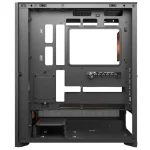 COUGAR AIRFACE 180 ARGB ATX Mid Tower PC Case, Black - 3x Pre-installed Fans - Image 3