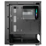 COUGAR AIRFACE PURE RGB ATX Mid Tower PC Case, Black - 4x Pre-installed Fans - Image 3