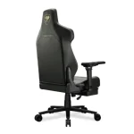 COUGAR ARMOR EVO M Gaming Racing-inspired Ergonomic Chair, Premium Breathable PVC Leather, 5D Adjustable Armrests, Retractable Footrest, Class 4 Gas Lift, Magnetic Memory Foam Neck Pillow/Lumbar Cushion - Gold - Image 4