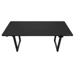 Cougar E-GRAV 180 Electric Gaming Desk, Full Desk Mouse Pad, Shields for Transmission Shaft & Motor, Cable Tray for Easy Management, Headset Hook – Black