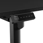 Cougar E-GRAV 180 Electric Gaming Desk, Full Desk Mouse Pad, Shields for Transmission Shaft & Motor, Cable Tray for Easy Management, Headset Hook – Black - Image 3